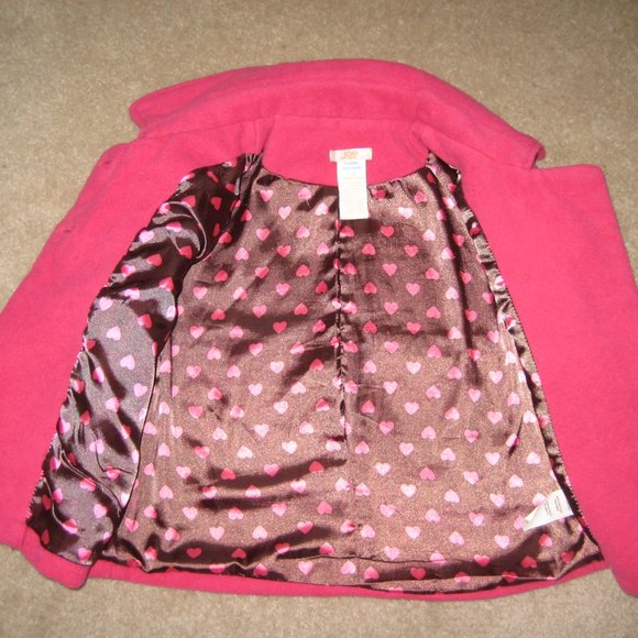 Joe Fresh, OMG how cute is this coat, Girls Coat, 4 year toddler, hot pink - Picture 3 of 5